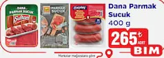 DANA PARMAK SUCUK  400 G